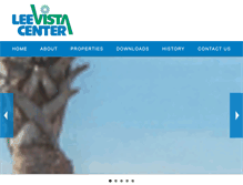 Tablet Screenshot of leevistacenter.com